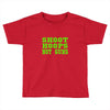 shoot hoops not guns Toddler T-shirt