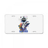 who loves golden retriever. License Plate