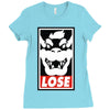 lose Ladies Fitted T-Shirt