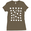 ladybird polker dot Ladies Fitted T-Shirt