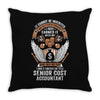 I Own It Forever The Title Senior Cost Accountant Throw Pillow