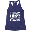 80s survival guide cassette high Racerback Tank