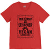 Awesome Vegan V-Neck Tee