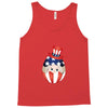 4th of July Peeking Baby Inside Egg Tank Top