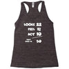 looks feel act 50 Racerback Tank