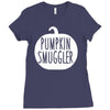 pumpkin smuggler funny Ladies Fitted T-Shirt