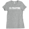 my girlfriend is a sith lord Ladies Fitted T-Shirt