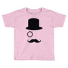 moustache gentleman Toddler T-shirt