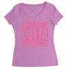 straight outta preschool Women's Triblend Scoop T-shirt