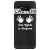 caution! jazz handsfunny jazz dance comic boogie camp trumpet Samsung Galaxy S8 Case