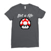 get a life Ladies Fitted T-Shirt