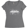 i'am cool engineer trust me Women's Triblend Scoop T-shirt