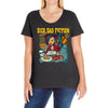 sick sad fiction Ladies Curvy T-Shirt