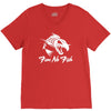 fear no fish V-Neck Tee