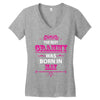 The Best Grammy Was Born In May Women's V-Neck T-Shirt