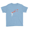 banksy headshot butterfly Youth Tee