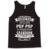 Super Cool Pop Pop Of A Freaking Awesome Grandson Tank Top