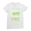 halloween nurses Ladies Fitted T-Shirt
