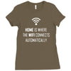wireless wifi Ladies Fitted T-Shirt