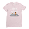 there is no princess Ladies Fitted T-Shirt