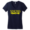 nineties forever Women's V-Neck T-Shirt