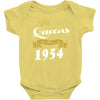 queens are born in 1954 Baby Onesie