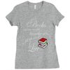 she reads books to live book lover Ladies Fitted T-Shirt