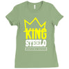 capital steez king steelo Ladies Fitted T-Shirt