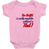 no outfit. Baby Onesie