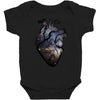 galaxy heart Baby Bodysuit
