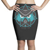 mustache animal Pencil Skirts