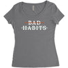 Bad Habits Women's Triblend Scoop T-shirt