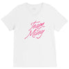 team miley V-Neck Tee