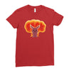 f bomb Ladies Fitted T-Shirt