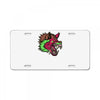 pink punk wolf License Plate