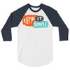 it simple 3/4 Sleeve Shirt