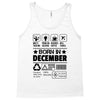 Born In December Tank Top