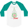 dreaming of a white christmas 3/4 Sleeve Shirt
