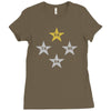 deutschland weltmeitser 4 sterne Ladies Fitted T-Shirt