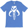 mandalorian symbol star wars tee boba fett bantha skull jedi sith T-Shirt