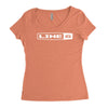 line 6 new Women's Triblend Scoop T-shirt