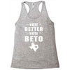 vote beto Racerback Tank