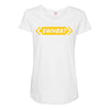Swhbb Festival Maternity Scoop Neck T-shirt