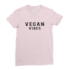 Vegan Vibes Ladies Fitted T-Shirt