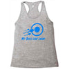 my boys can swim Racerback Tank