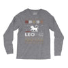 santa leo christmas ugly t shirts Long Sleeve Shirts