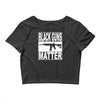 black guns matter Crop Top