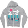 camp line Zipper Hoodie