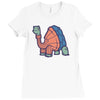 turtle turtleneck Ladies Fitted T-Shirt