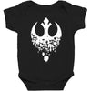 fractured rebellion Baby Bodysuit